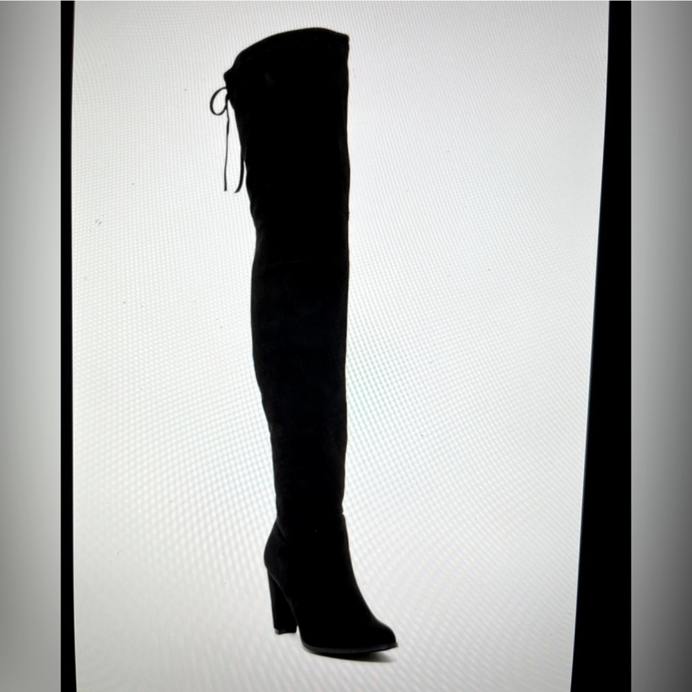 CATHERINE CATHERINE MALANDRINO Sorcha Boots knee high Black size 10 - Picture 4 of 9